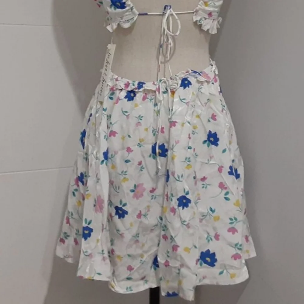 🍋For Love and Lemons Farrah Floral Mini with Cut-Outs - Picture 14 of 16